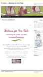 Mobile Screenshot of bettina-kiel-fusspflege.de
